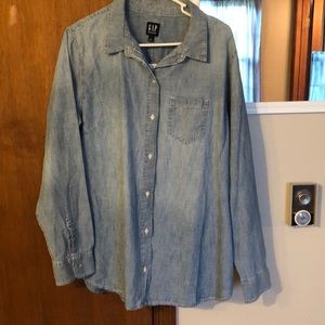 GAP Denim Button-Up